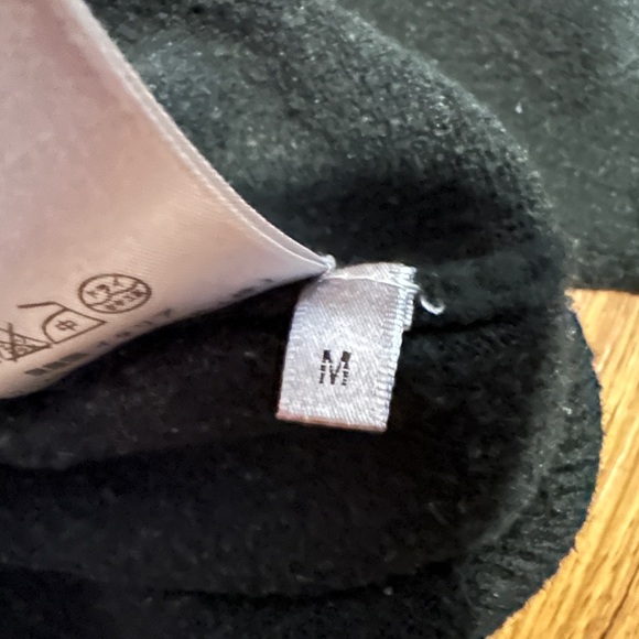 Dior homme vanitas Black wool cashmere blend Sweater with Floral Patches medium - Picture 6 of 8